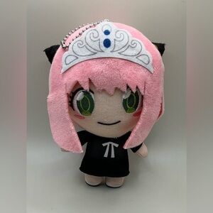 A Rare Vintage HTF Authentic Taito Spy x Family Anya Forger Plush Keychain Toy